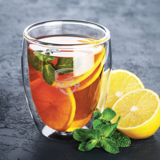 Double Wall Glass Cups Lifestyle